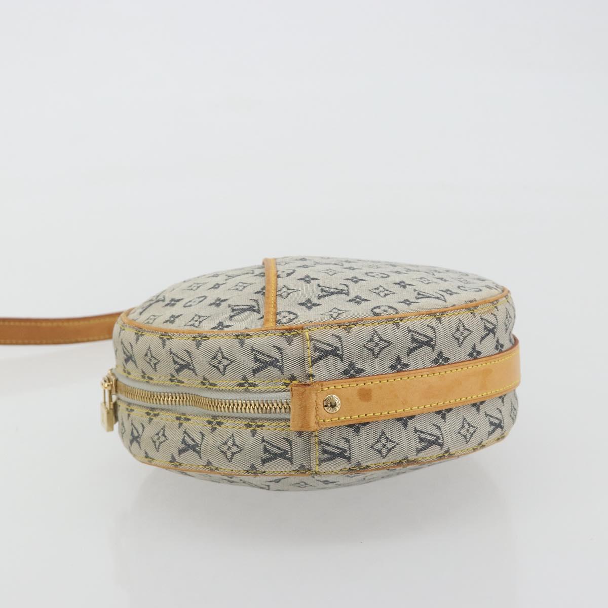 LOUIS VUITTON Monogram Mini Jeanne GM Shoulder Bag Blue M92000 LV Auth BA13801