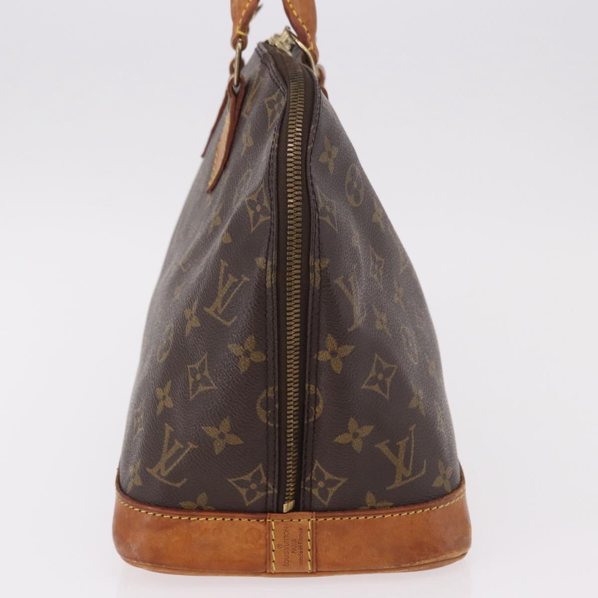 LOUIS VUITTON Monogram Alma Hand Bag M51130 LV Auth BA13803