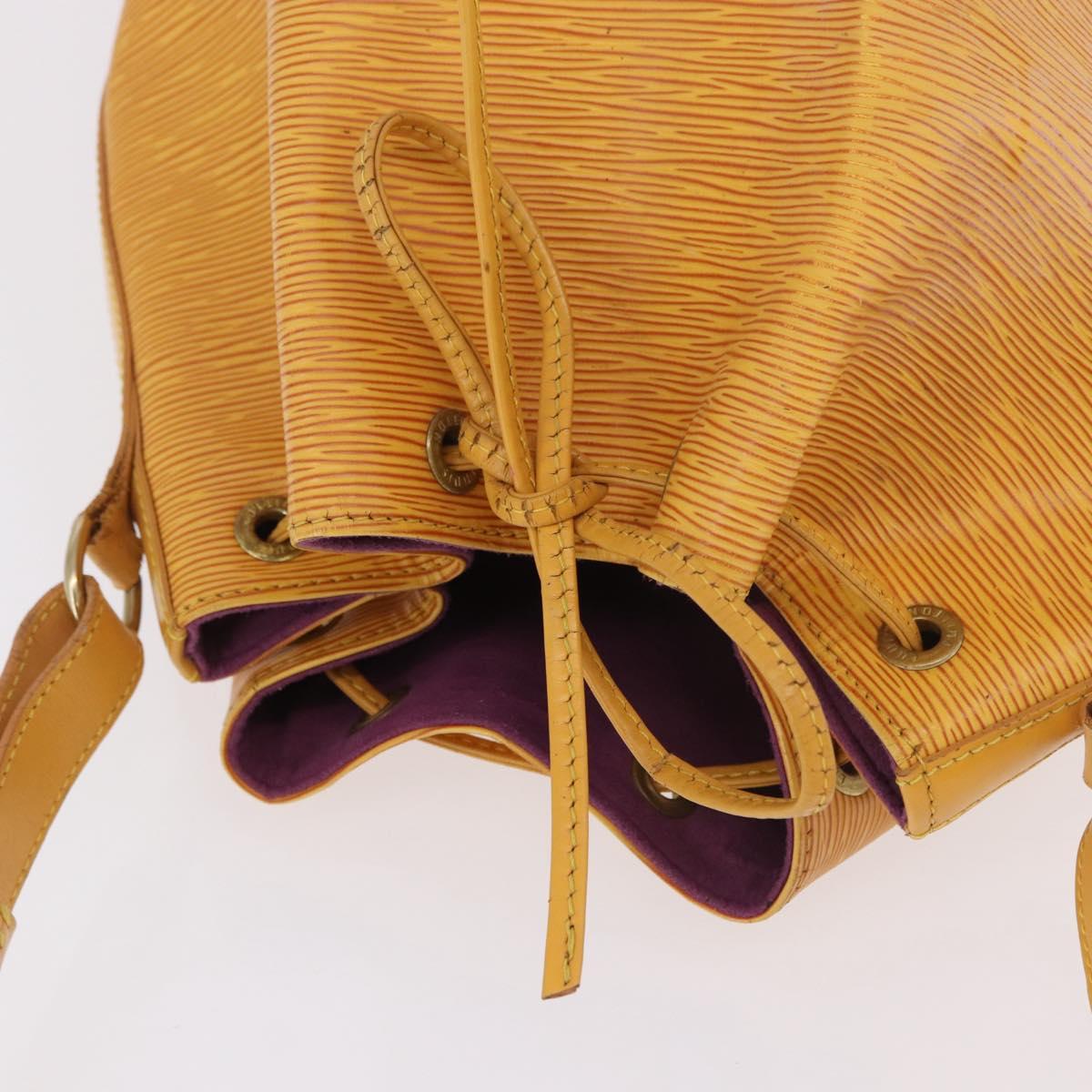 LOUIS VUITTON Epi Noe Shoulder Bag Tassili Yellow M44009 LV Auth BA13809