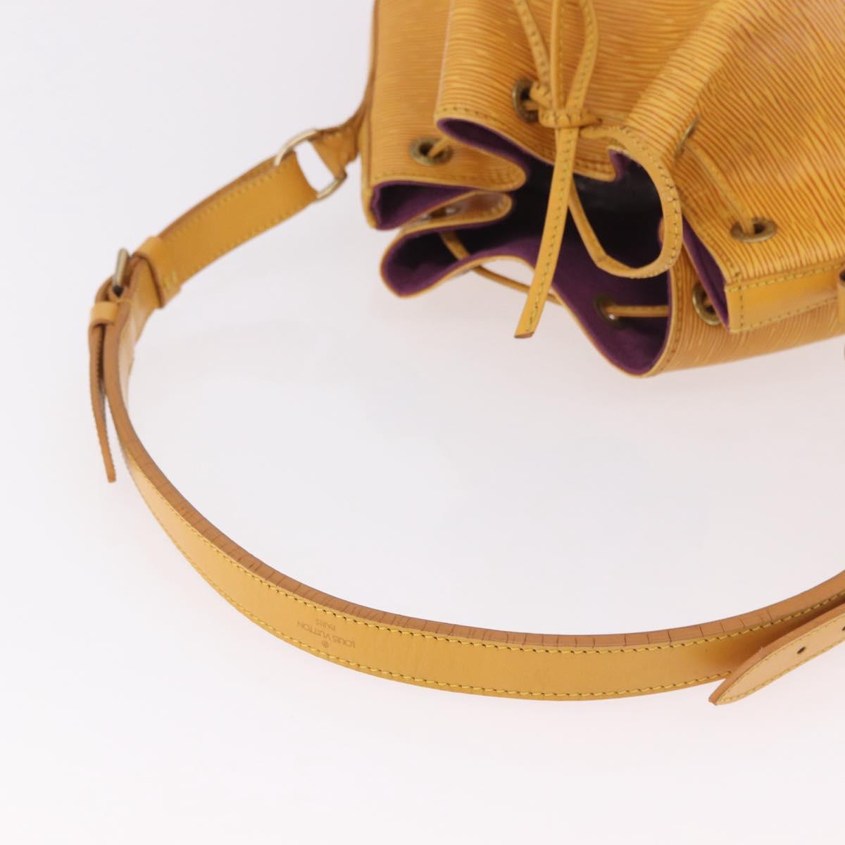 LOUIS VUITTON Epi Noe Shoulder Bag Tassili Yellow M44009 LV Auth BA13809