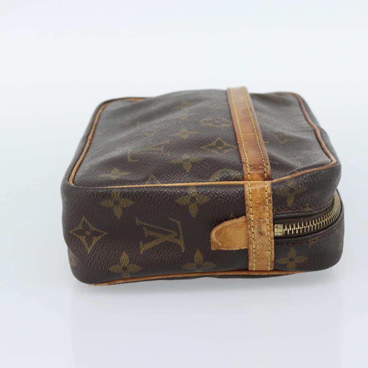 LOUIS VUITTON Monogram Compiegne 23 Clutch Bag M51847 LV Auth BA13810