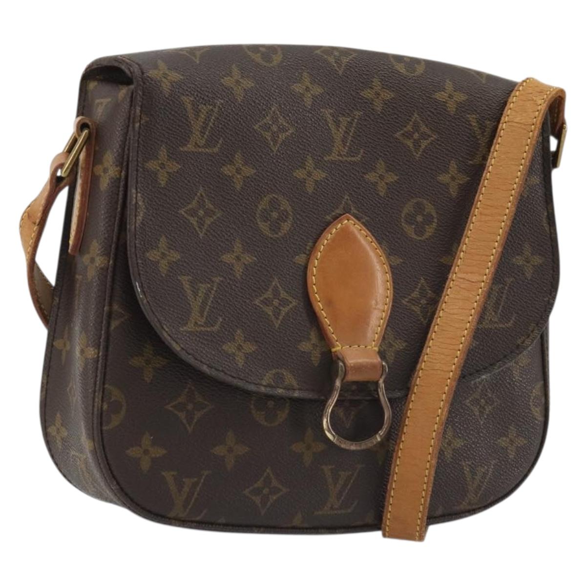 LOUIS VUITTON Monogram Saint Cloud GM Shoulder Bag M51242 LV Auth BA13811