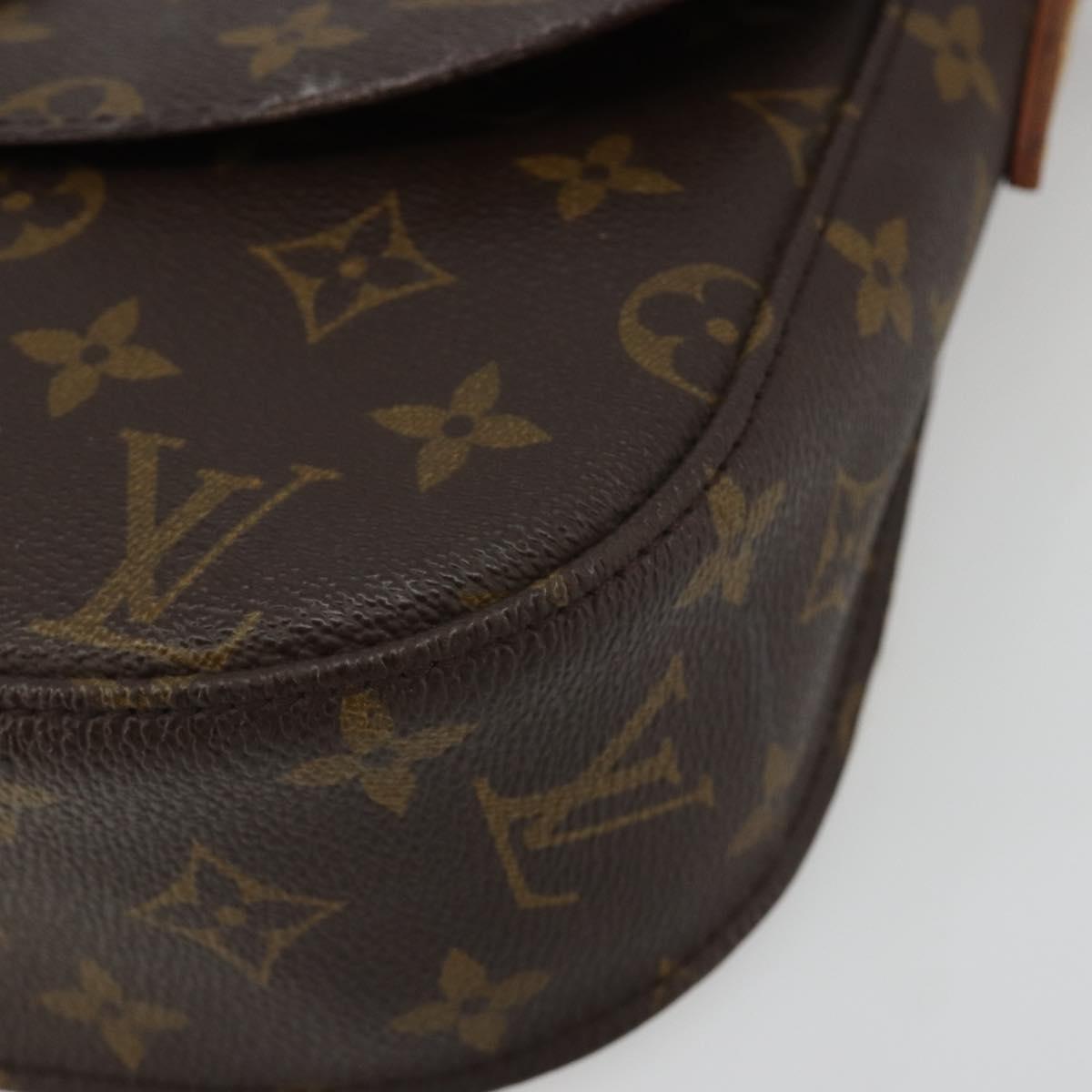 LOUIS VUITTON Monogram Saint Cloud GM Shoulder Bag M51242 LV Auth BA13811