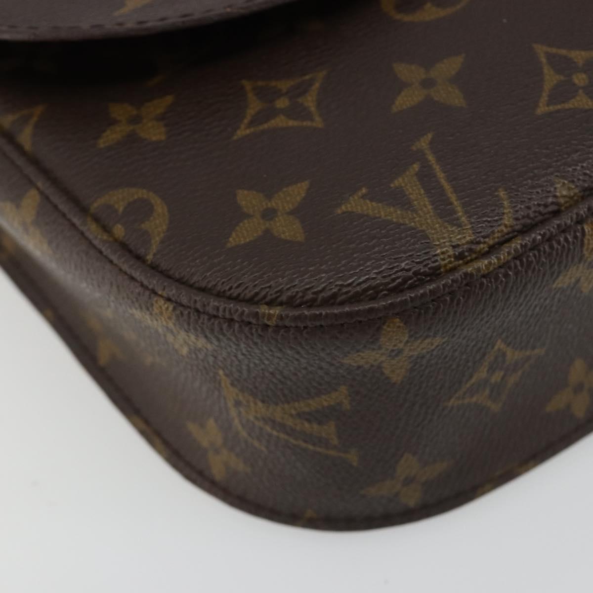 LOUIS VUITTON Monogram Saint Cloud GM Shoulder Bag M51242 LV Auth BA13811
