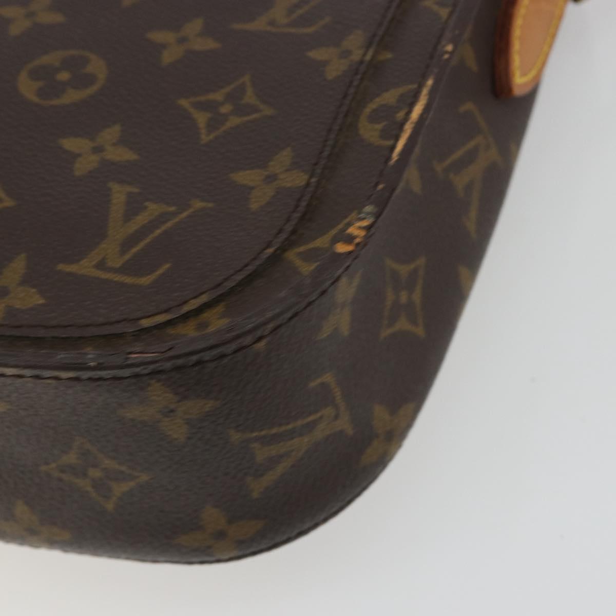 LOUIS VUITTON Monogram Saint Cloud GM Shoulder Bag M51242 LV Auth BA13811