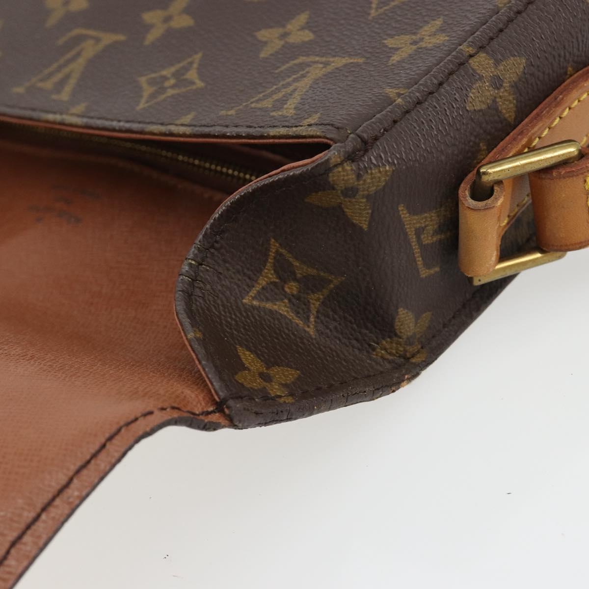 LOUIS VUITTON Monogram Saint Cloud GM Shoulder Bag M51242 LV Auth BA13811