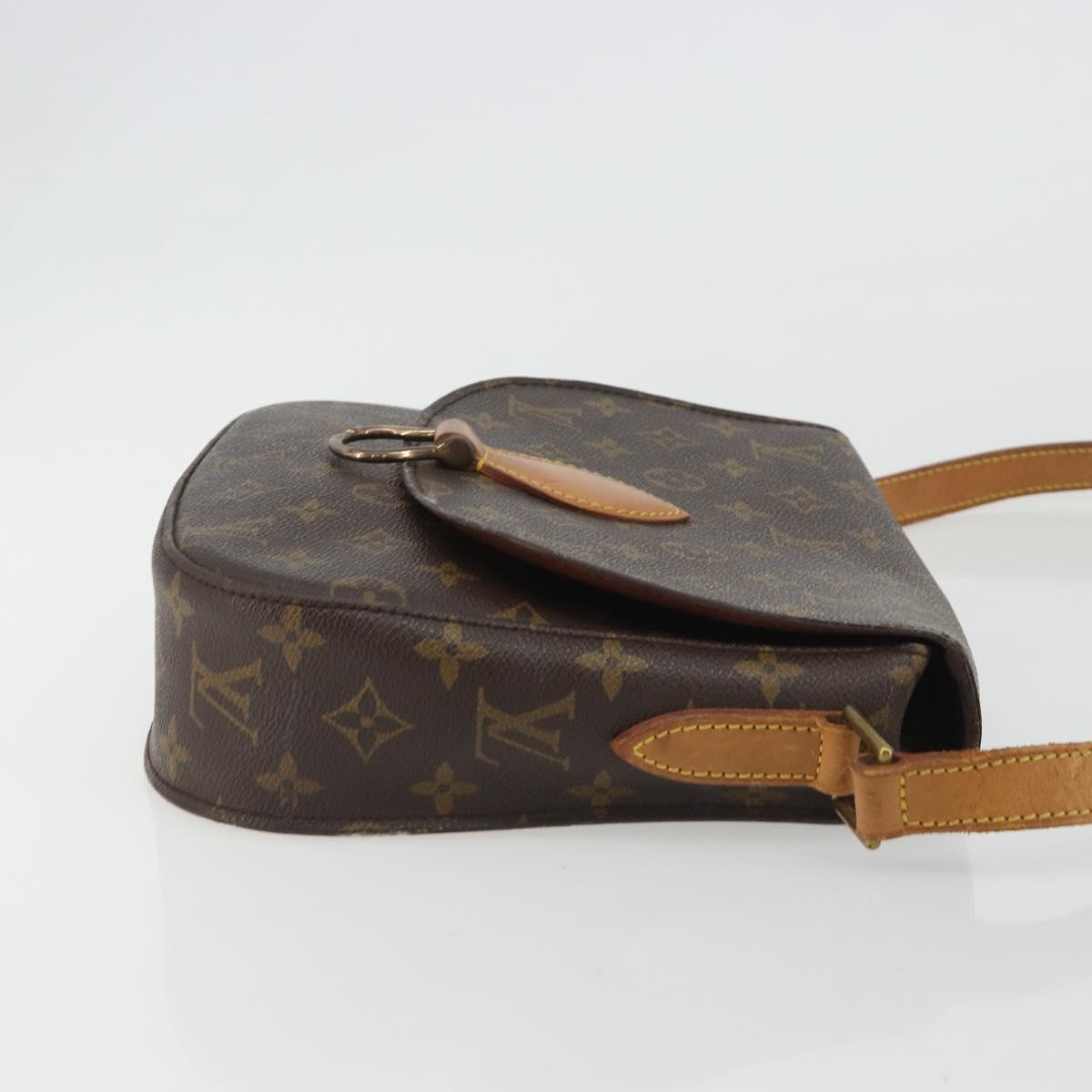 LOUIS VUITTON Monogram Saint Cloud GM Shoulder Bag M51242 LV Auth BA13811