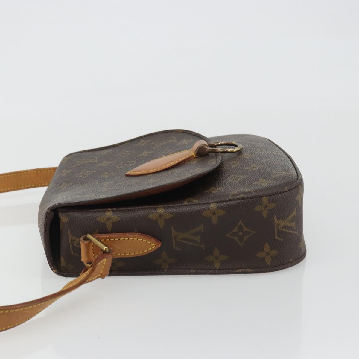 LOUIS VUITTON Monogram Saint Cloud GM Shoulder Bag M51242 LV Auth BA13811