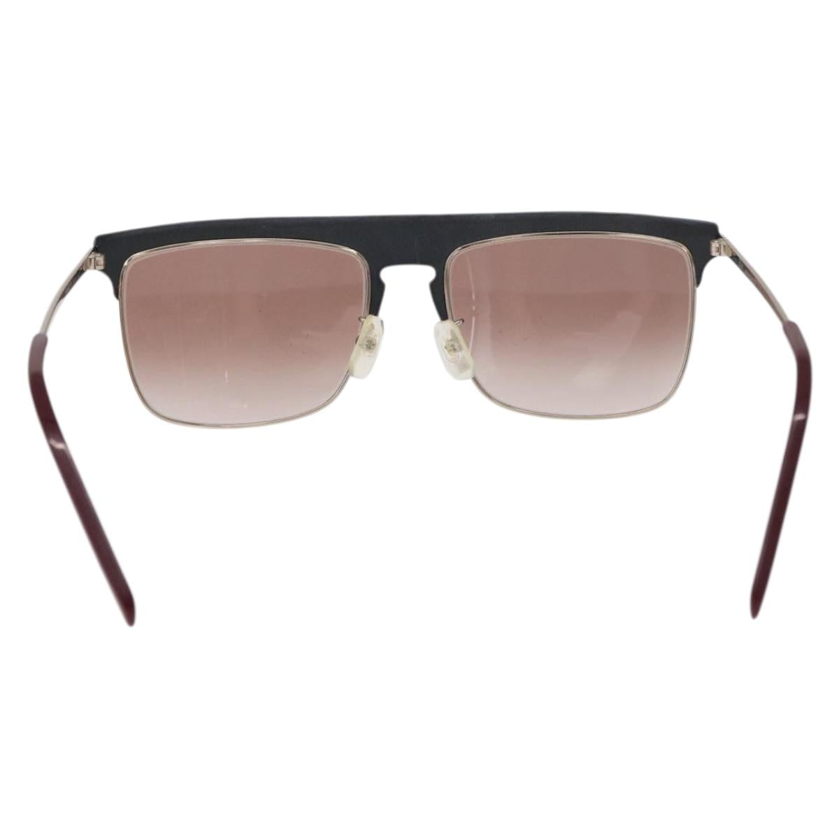 LOEWE Jinx Sunglasses Leather Red Auth BA13832