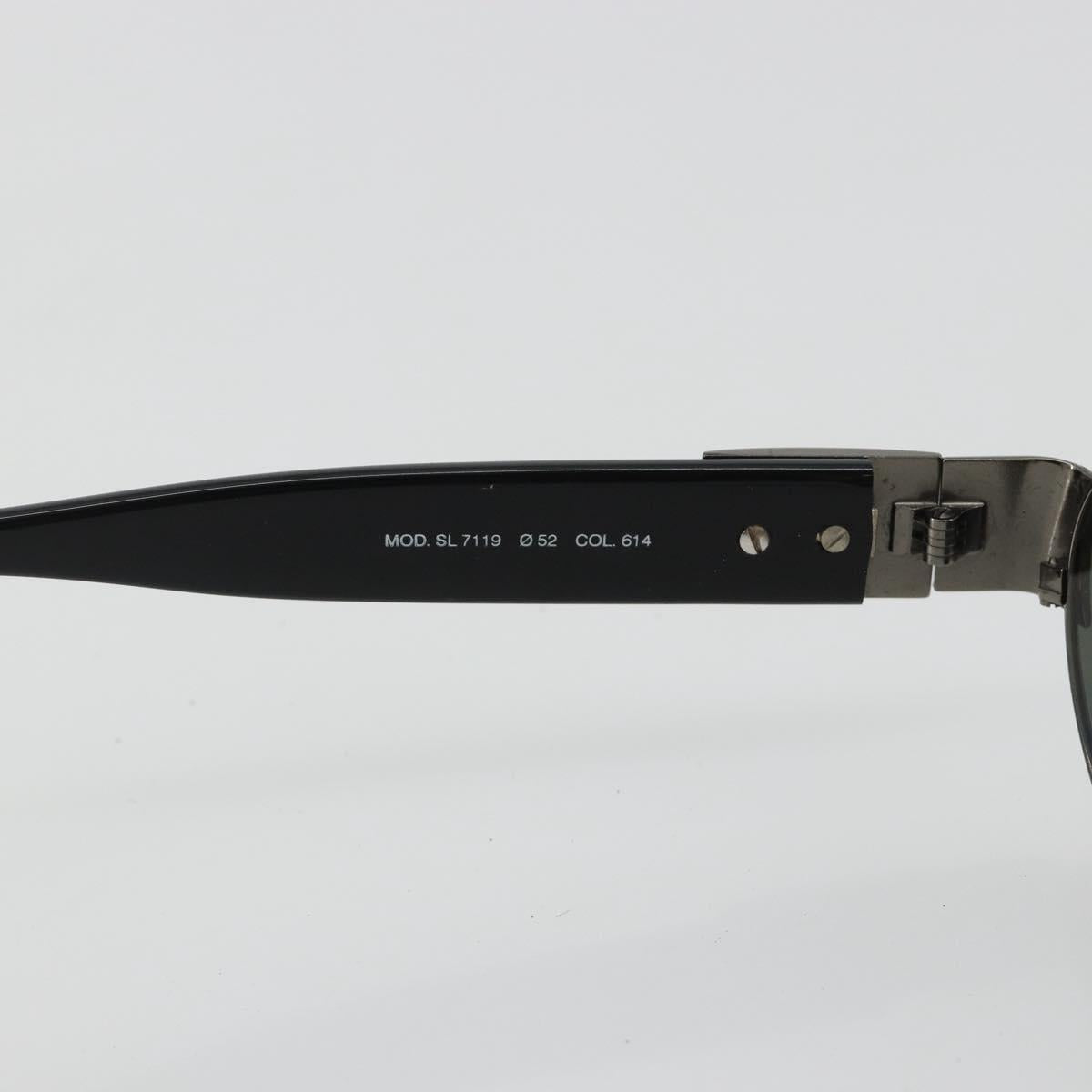 FENDI Sunglasses Plastic Black Auth BA13833