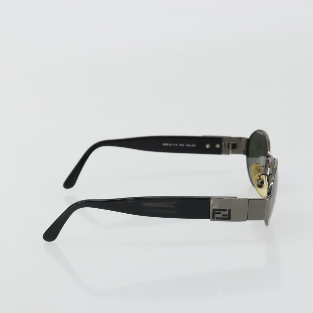 FENDI Sunglasses Plastic Black Auth BA13833