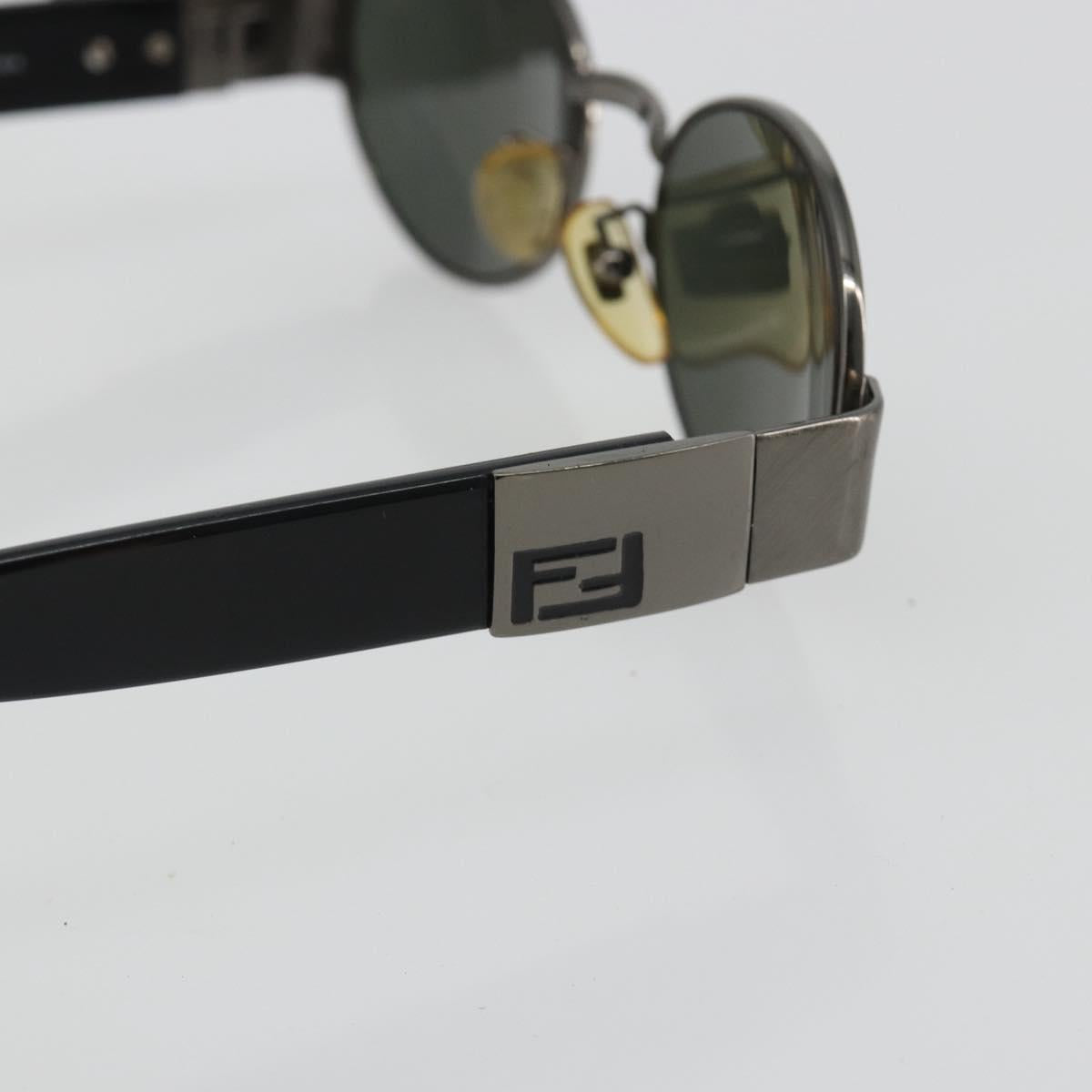 FENDI Sunglasses Plastic Black Auth BA13833