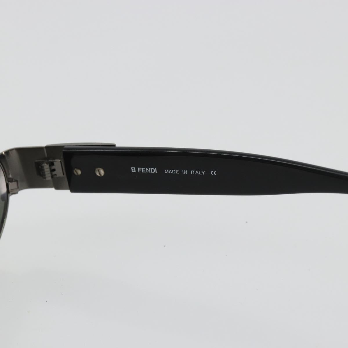 FENDI Sunglasses Plastic Black Auth BA13833