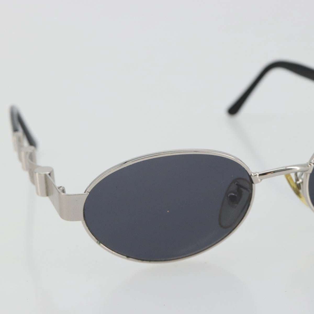 FENDI Sunglasses Metal Black Auth BA13834