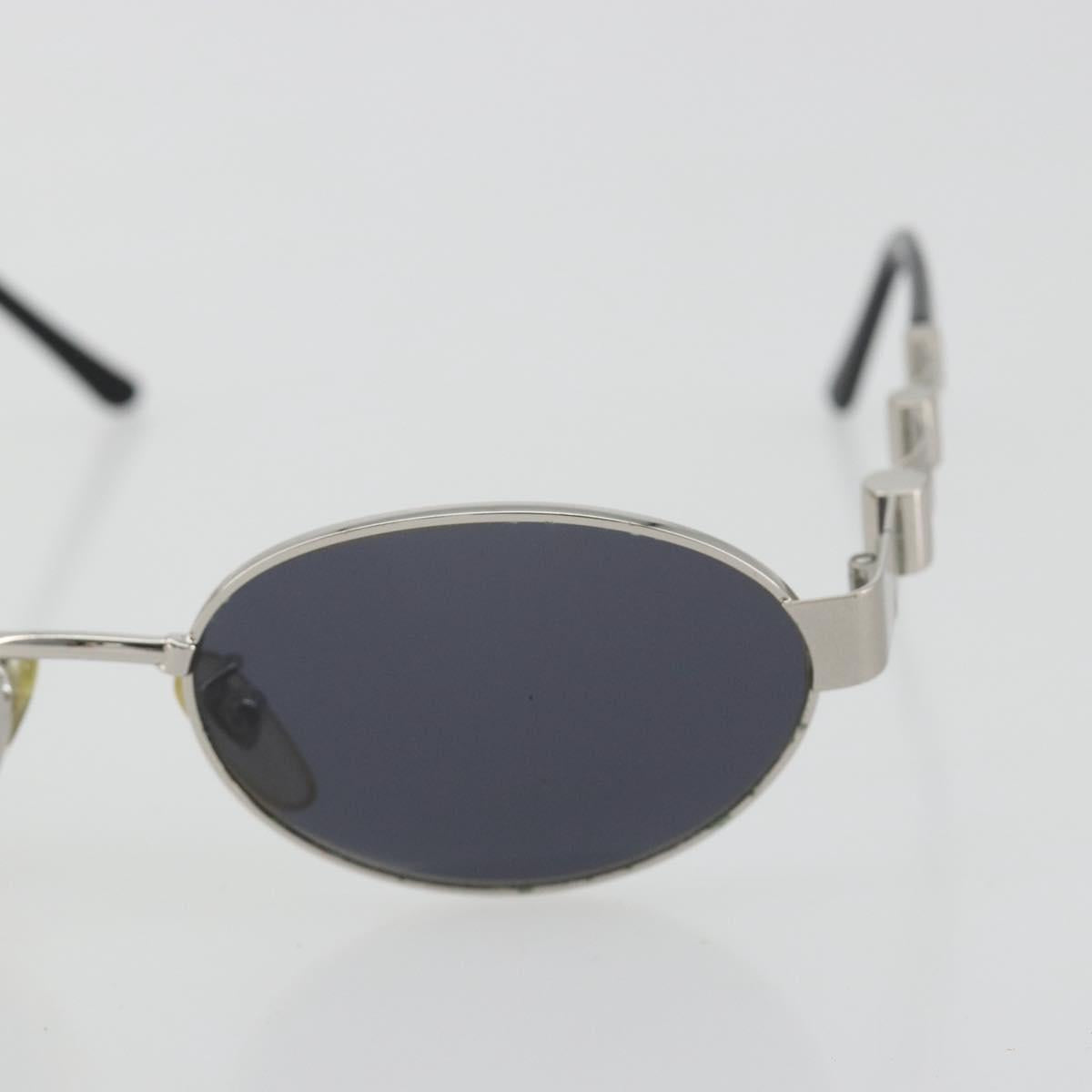 FENDI Sunglasses Metal Black Auth BA13834