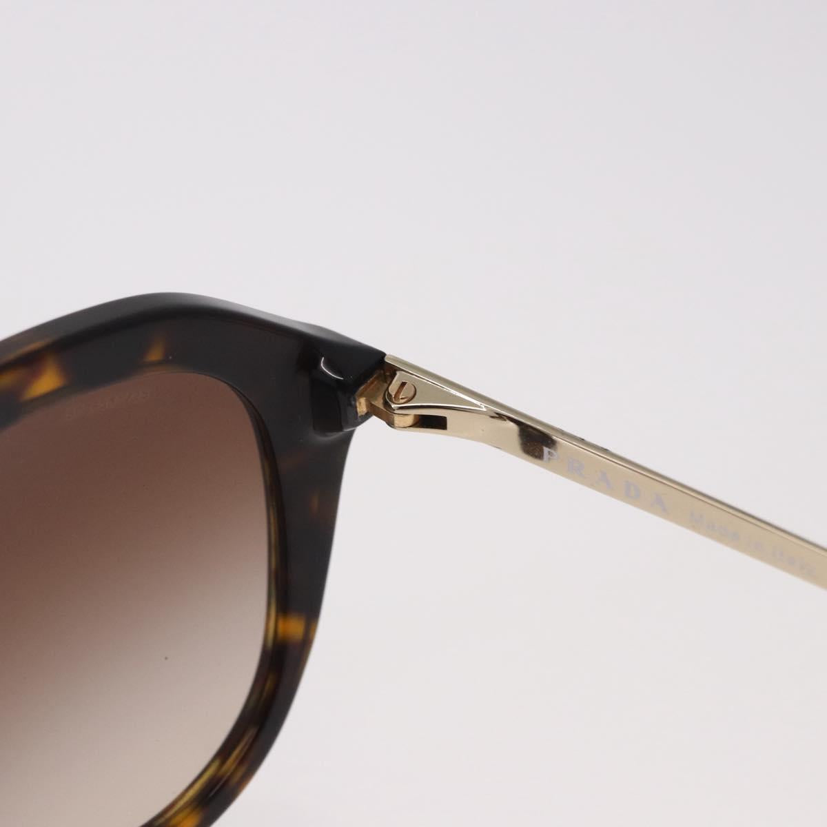 PRADA Tortoise Pattern Sunglasses Plastic Brown Auth BA13840