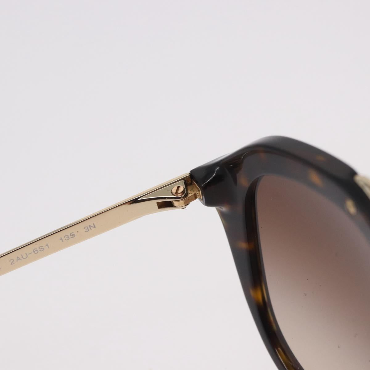 PRADA Tortoise Pattern Sunglasses Plastic Brown Auth BA13840