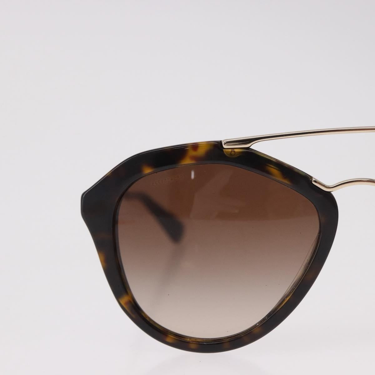 PRADA Tortoise Pattern Sunglasses Plastic Brown Auth BA13840