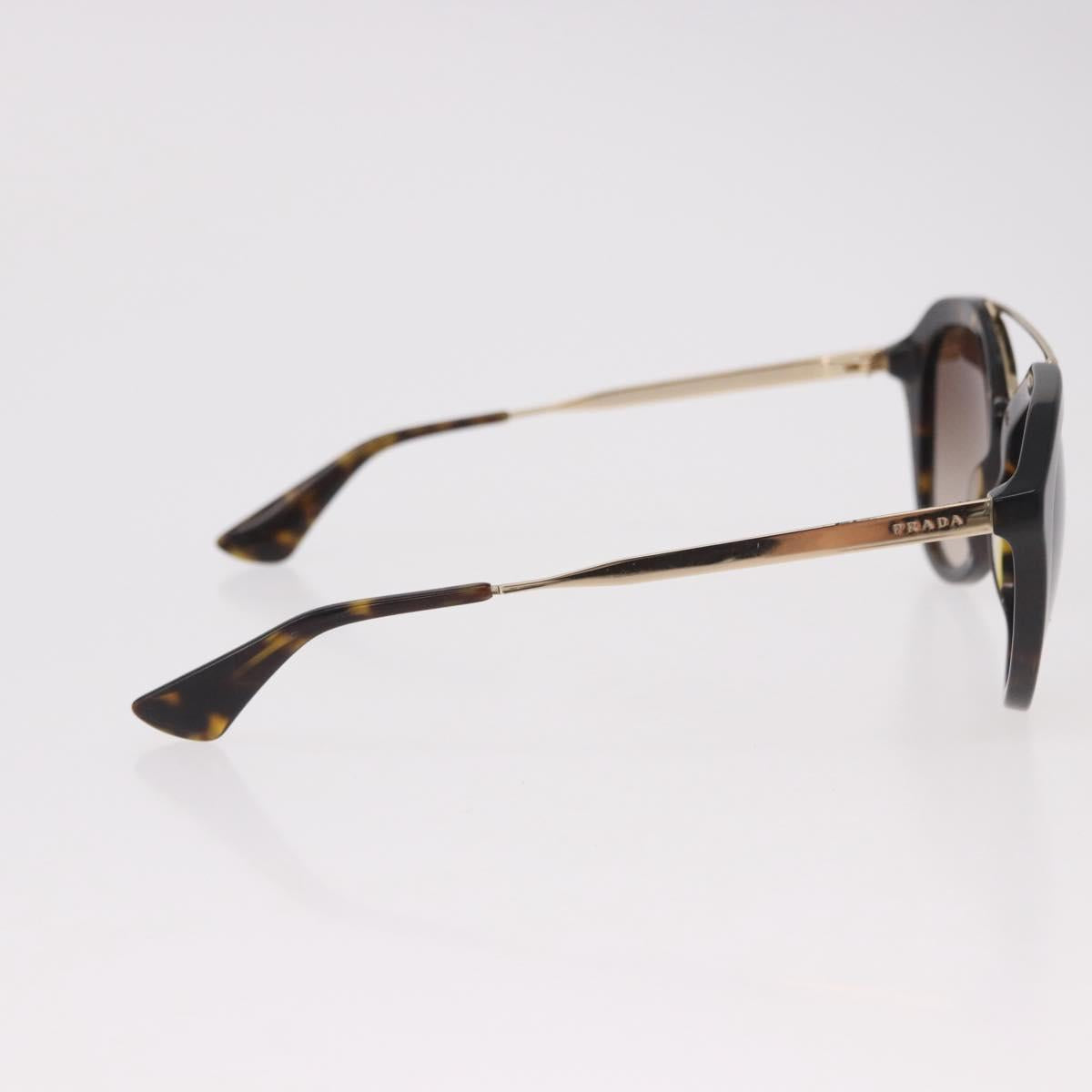 PRADA Tortoise Pattern Sunglasses Plastic Brown Auth BA13840