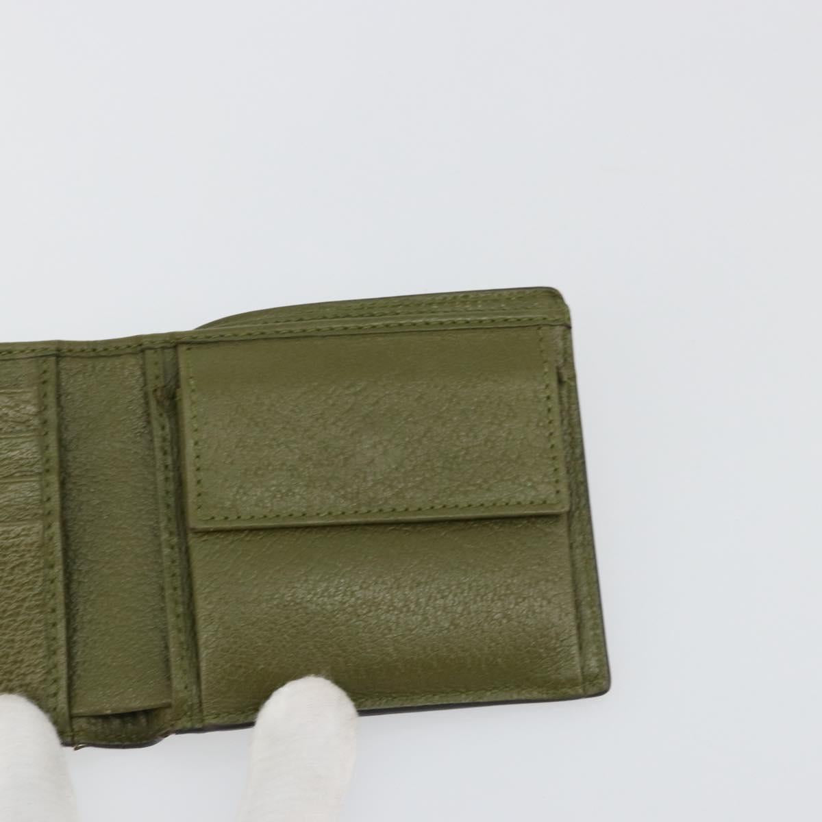GUCCI GG Canvas Off The Grid Wallet Khaki 625574 Auth BA13855