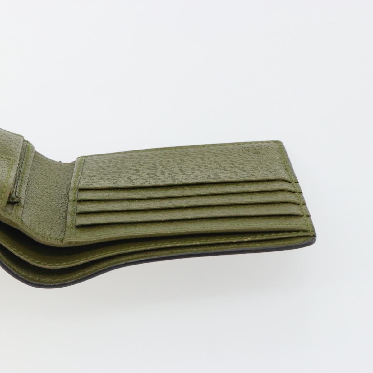 GUCCI GG Canvas Off The Grid Wallet Khaki 625574 Auth BA13855