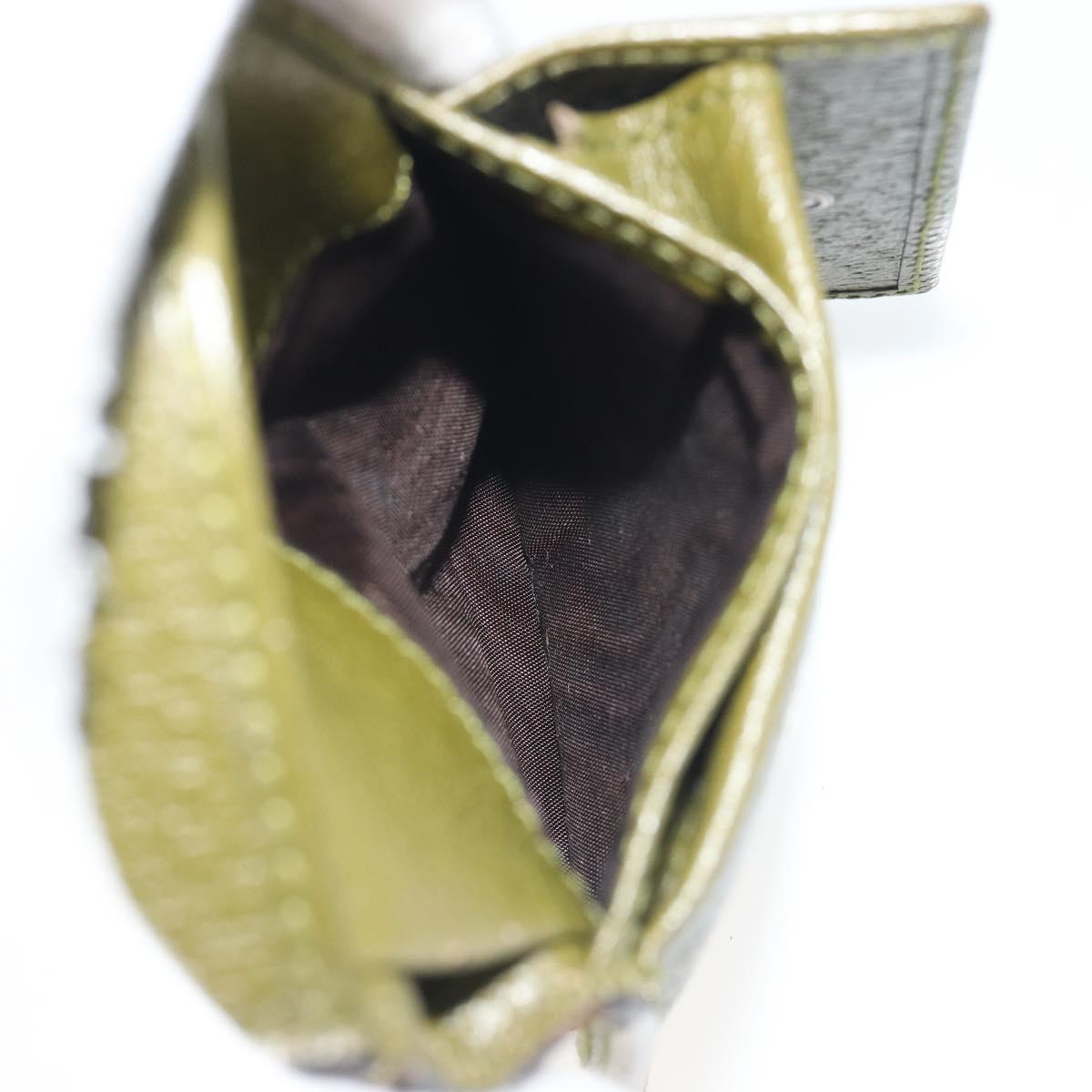 GUCCI GG Canvas Off The Grid Wallet Khaki 625574 Auth BA13855