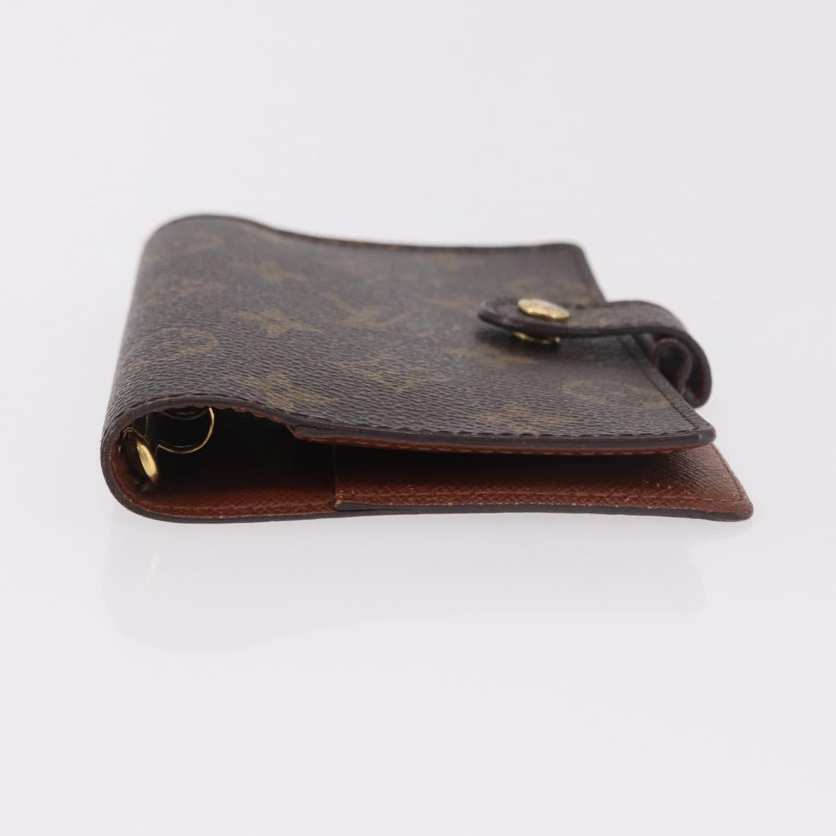 LOUIS VUITTON Monogram Agenda PM Day Planner Cover R20005 LV Auth BA13856