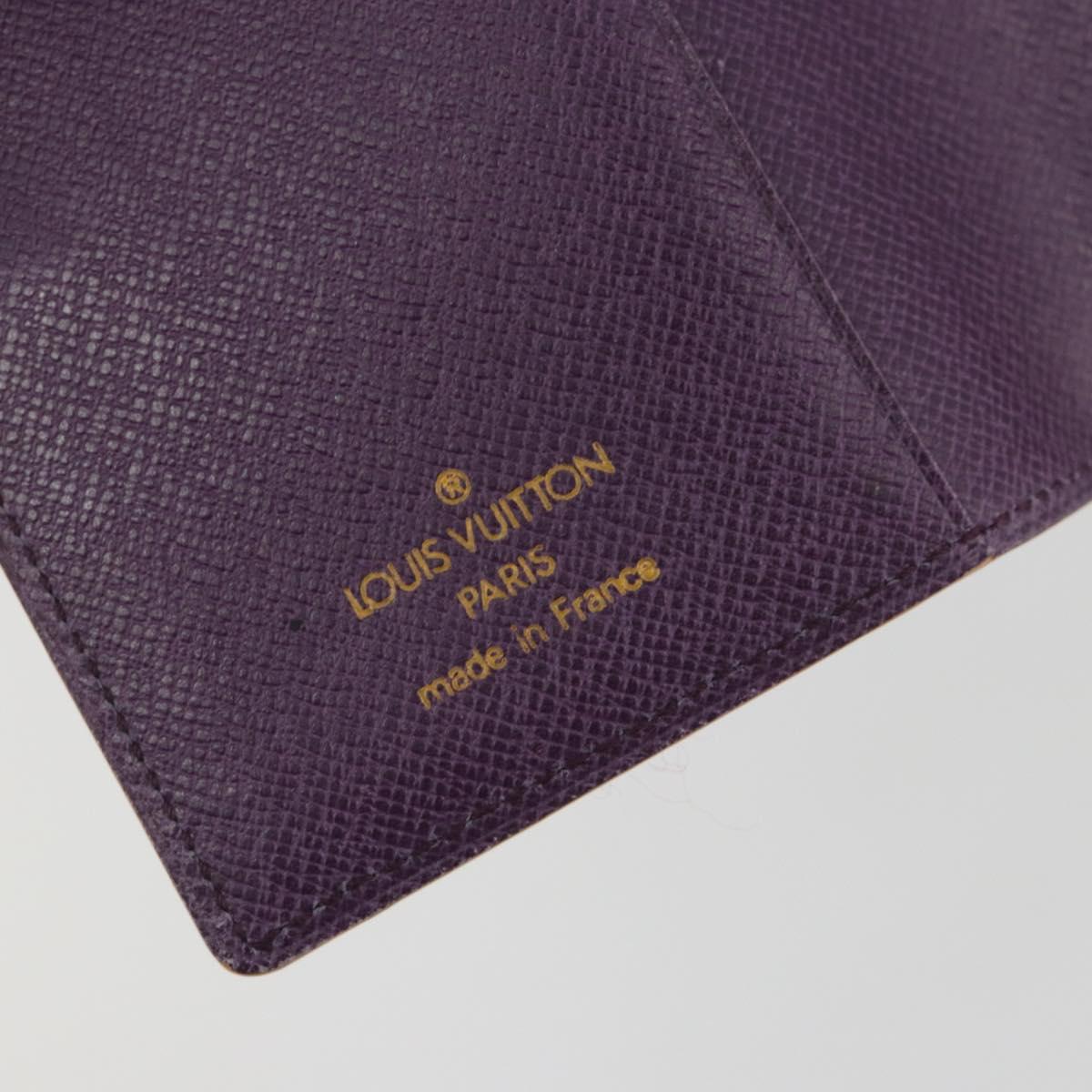 LOUIS VUITTON Epi Agenda Mini Planner Cover Tassili Yellow R20059 Auth BA13859V