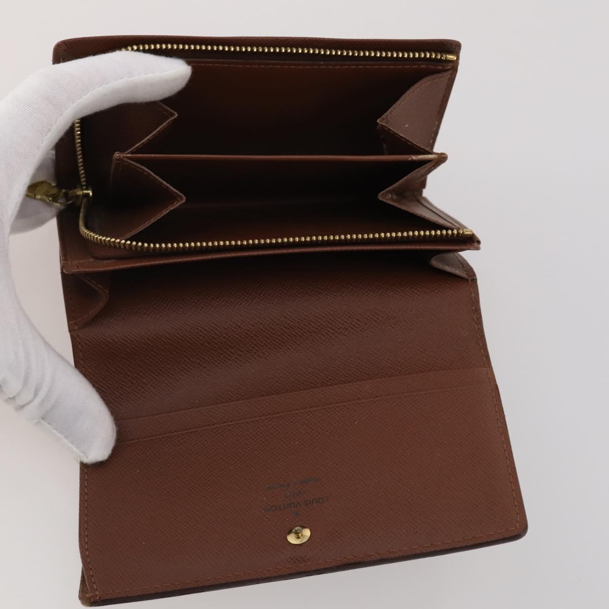 LOUIS VUITTON Monogram Wallet 6 Set LV Auth BA13872