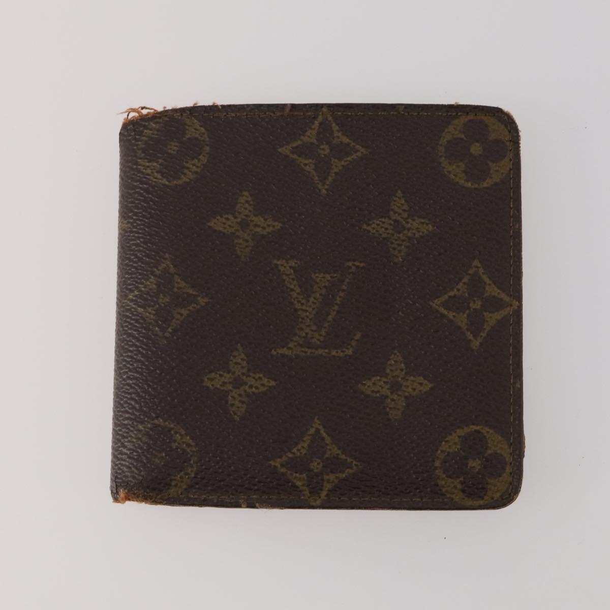 LOUIS VUITTON Monogram Wallet 5 Set LV Auth BA13873