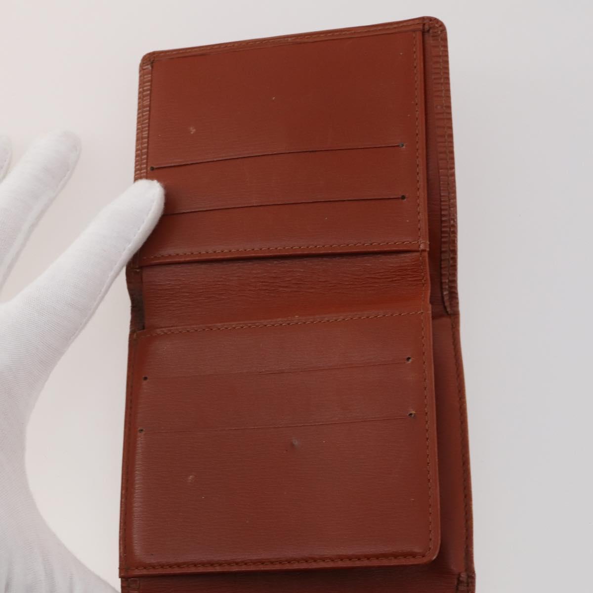 LOUIS VUITTON Monogram Vernis Epi Wallet 5 Set Red Beige Brown LV Auth BA13875