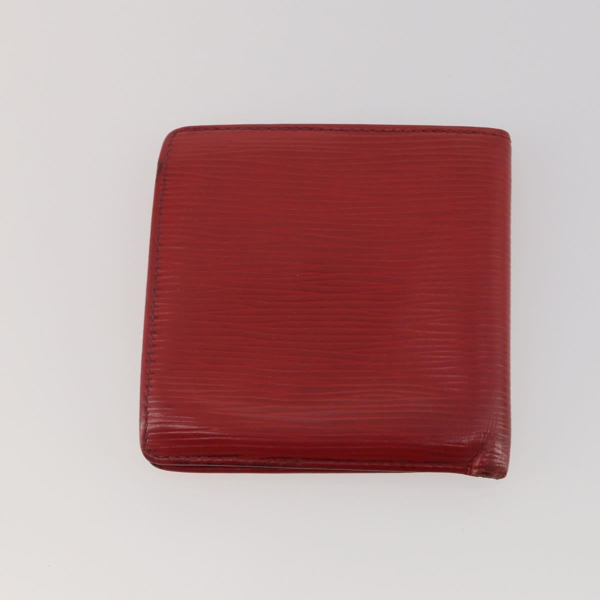 LOUIS VUITTON Monogram Vernis Epi Wallet 5 Set Red Beige Brown LV Auth BA13875