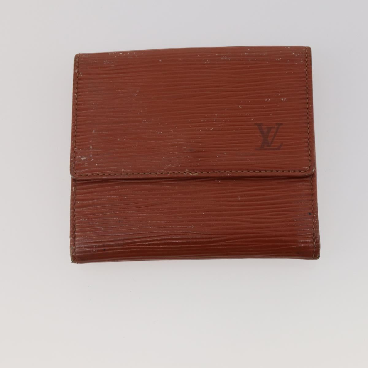 LOUIS VUITTON Monogram Vernis Epi Wallet 5 Set Red Beige Brown LV Auth BA13875