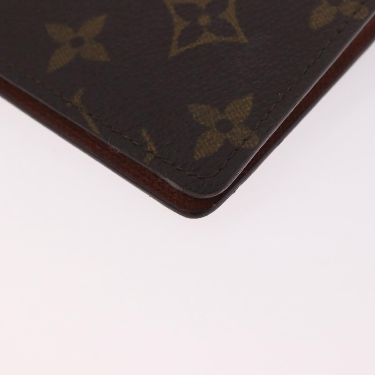 LOUIS VUITTON Monogram Porte Billets Identity Wallet M61619 LV Auth BA13877