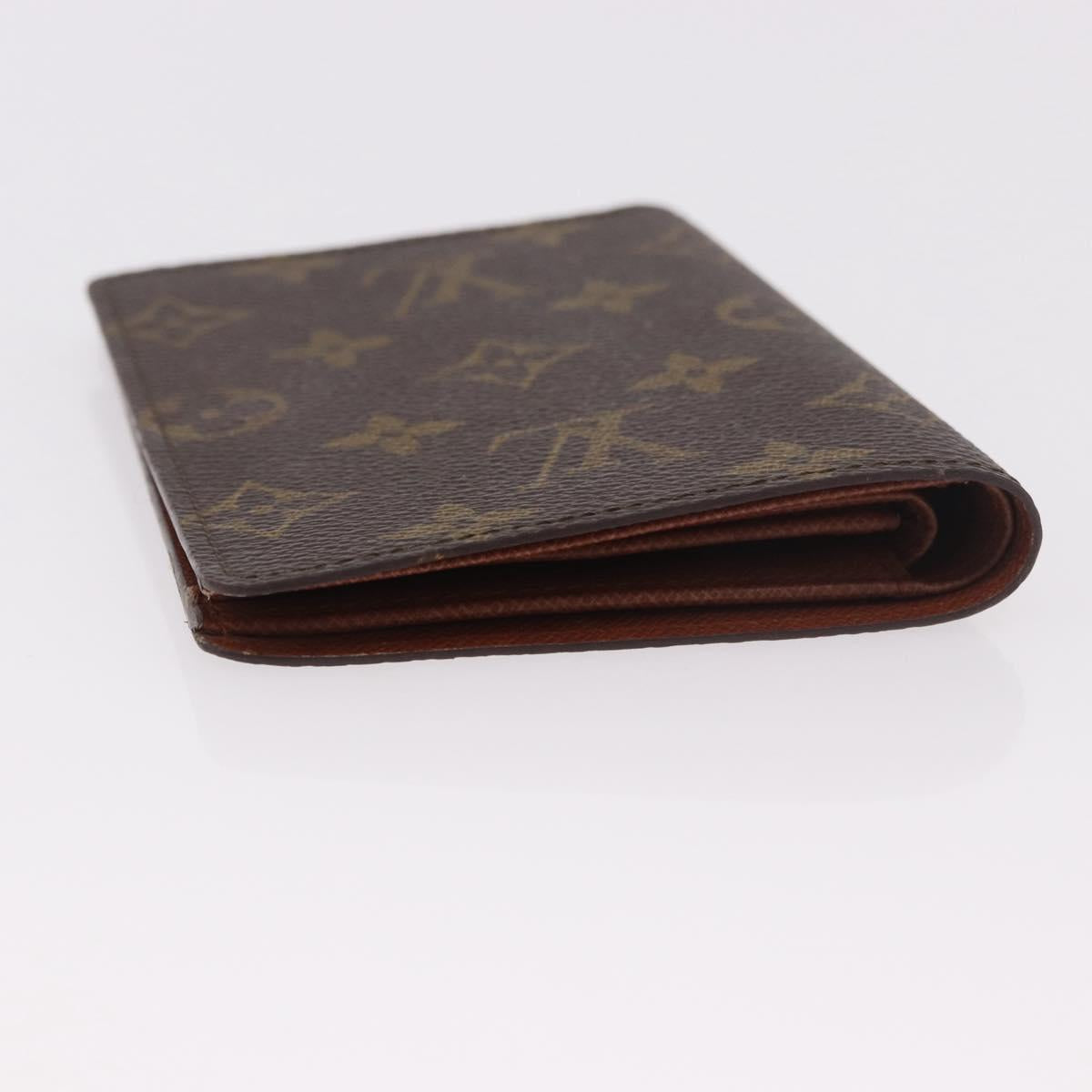 LOUIS VUITTON Monogram Porte Billets Identity Wallet M61619 LV Auth BA13877