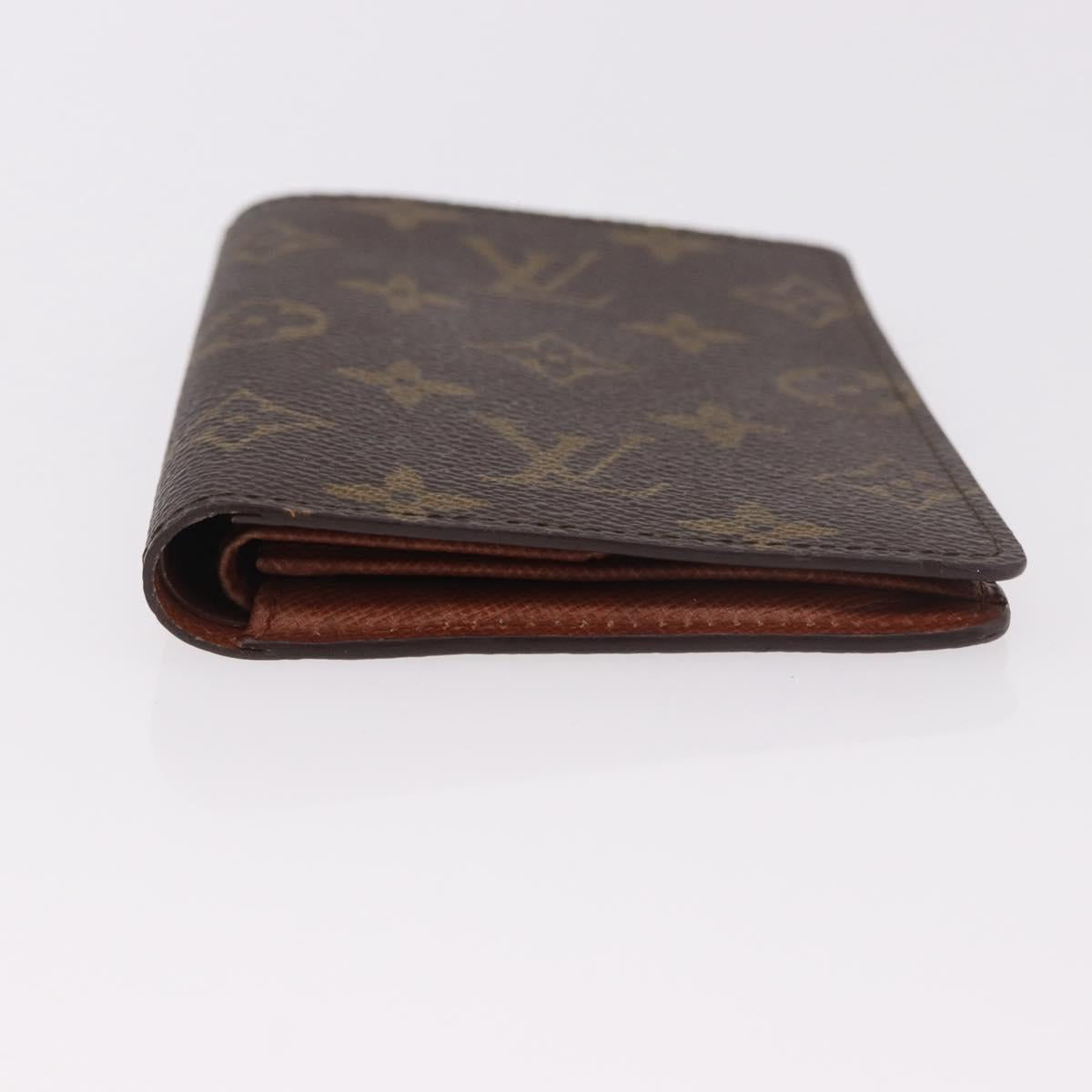 LOUIS VUITTON Monogram Porte Billets Identity Wallet M61619 LV Auth BA13877