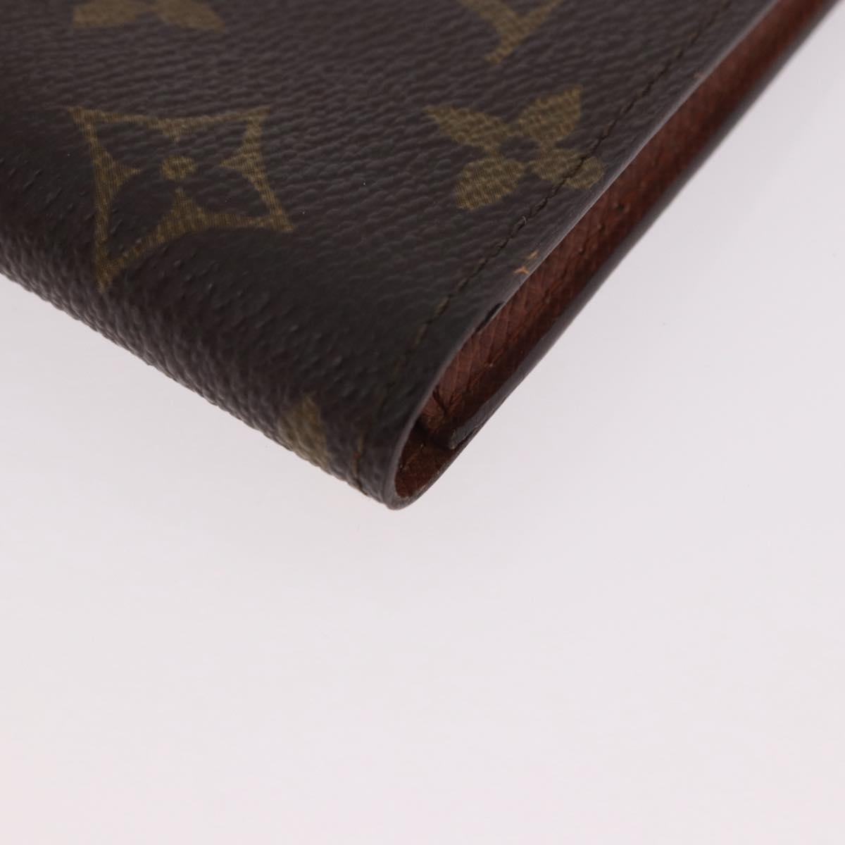 LOUIS VUITTON Monogram Porte Billets Identity Wallet M61619 LV Auth BA13877