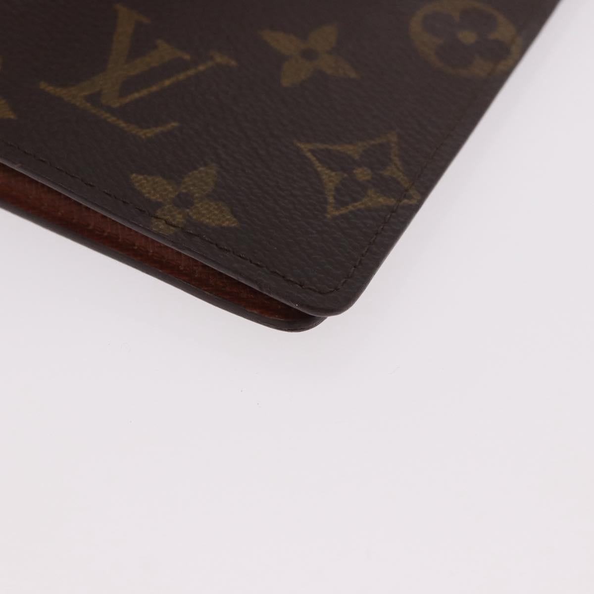 LOUIS VUITTON Monogram Porte Billets Identity Wallet M61619 LV Auth BA13877