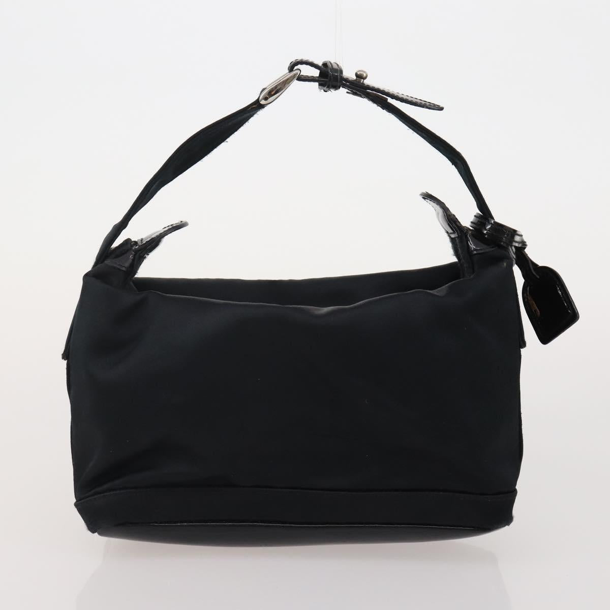 GUCCI GG Supreme Shoulder Bag PVC Nylon 4 Set Black Beige Auth BA13882