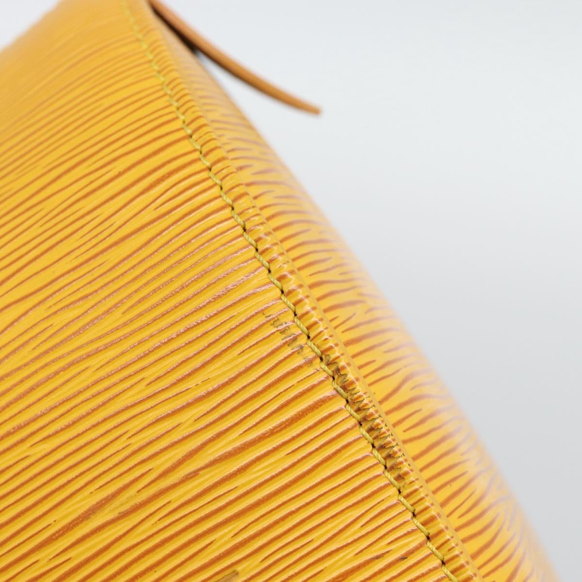 LOUIS VUITTON Epi Speedy 25 Hand Bag Tassili Yellow M43019 LV Auth BA13890A
