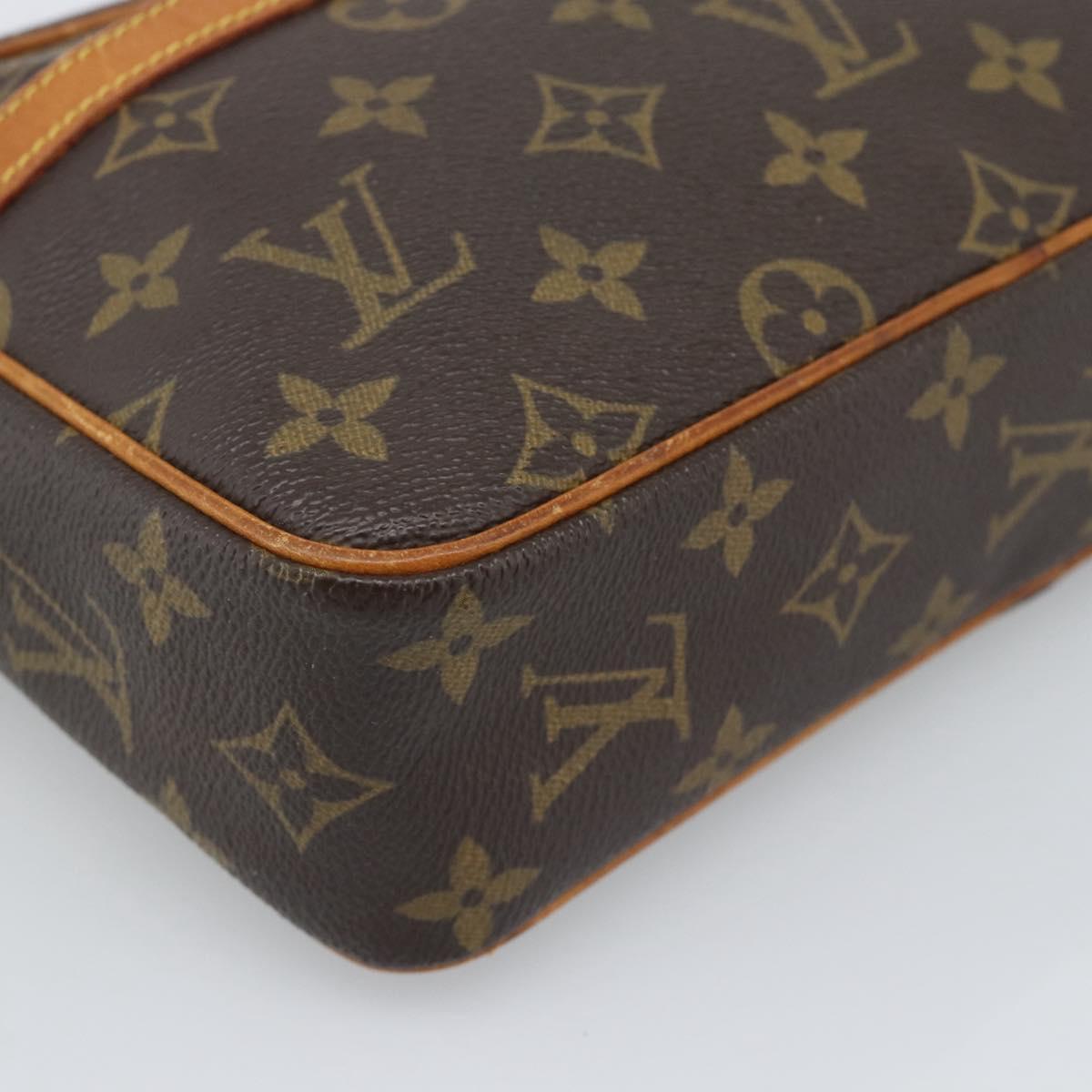 LOUIS VUITTON Monogram Compiegne 23 Clutch Bag M51847 LV Auth BA13895