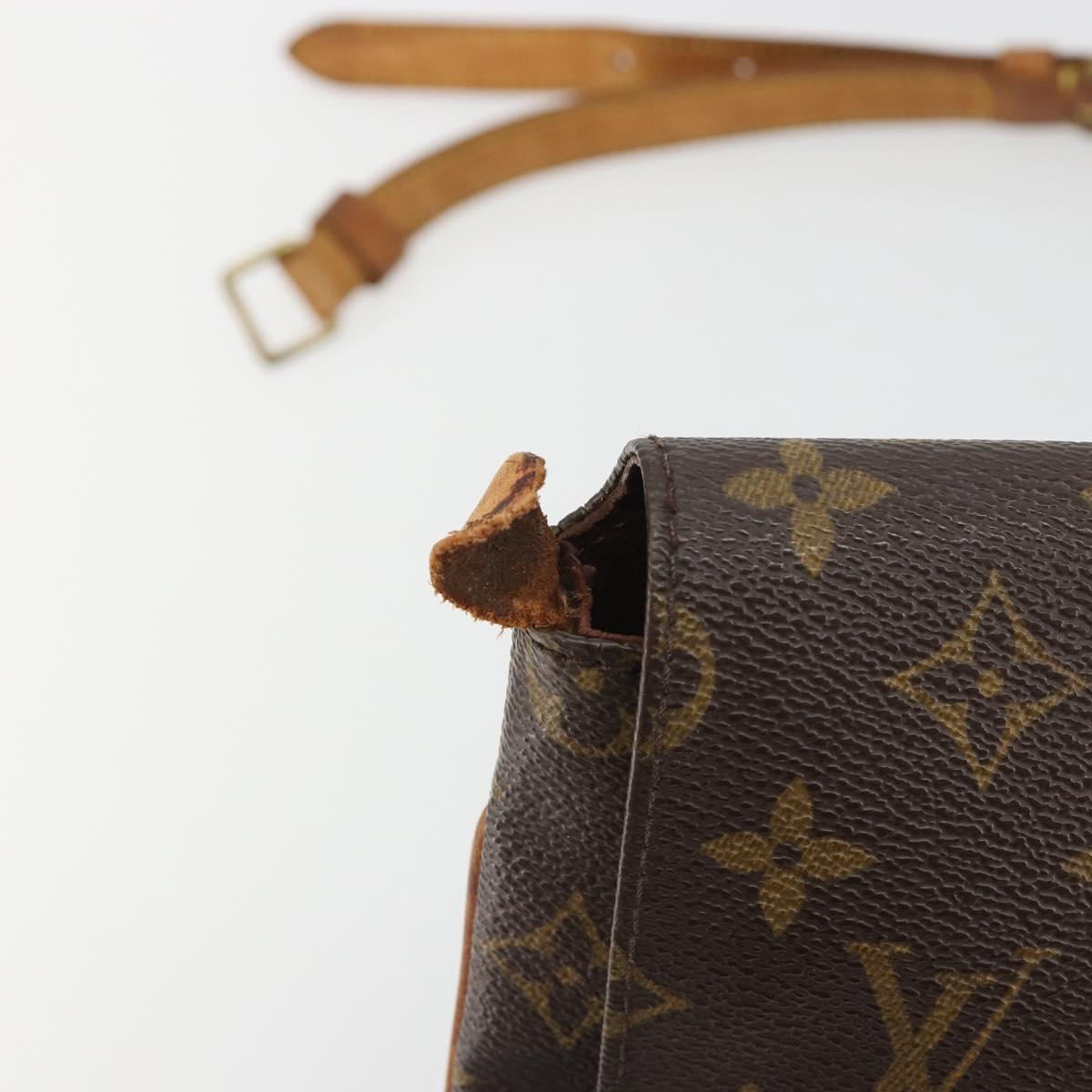 LOUIS VUITTON Monogram Musette Tango Short Shoulder Bag M51257 LV Auth BA13900
