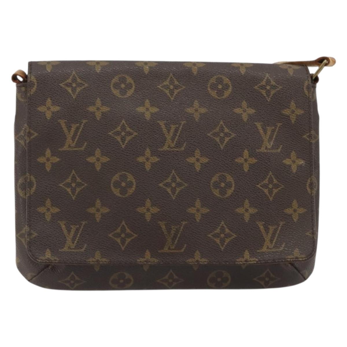 LOUIS VUITTON Monogram Musette Tango Short Shoulder Bag M51257 LV Auth BA13900