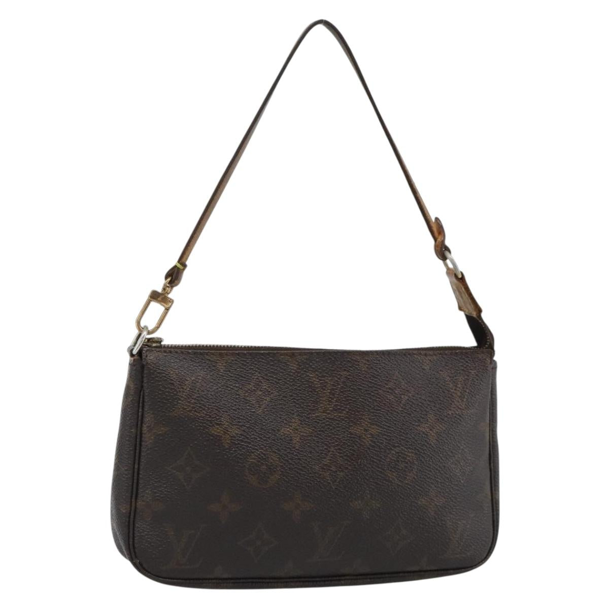 LOUIS VUITTON Monogram Pochette Accessoires Pouch M51980 LV Auth BA13901