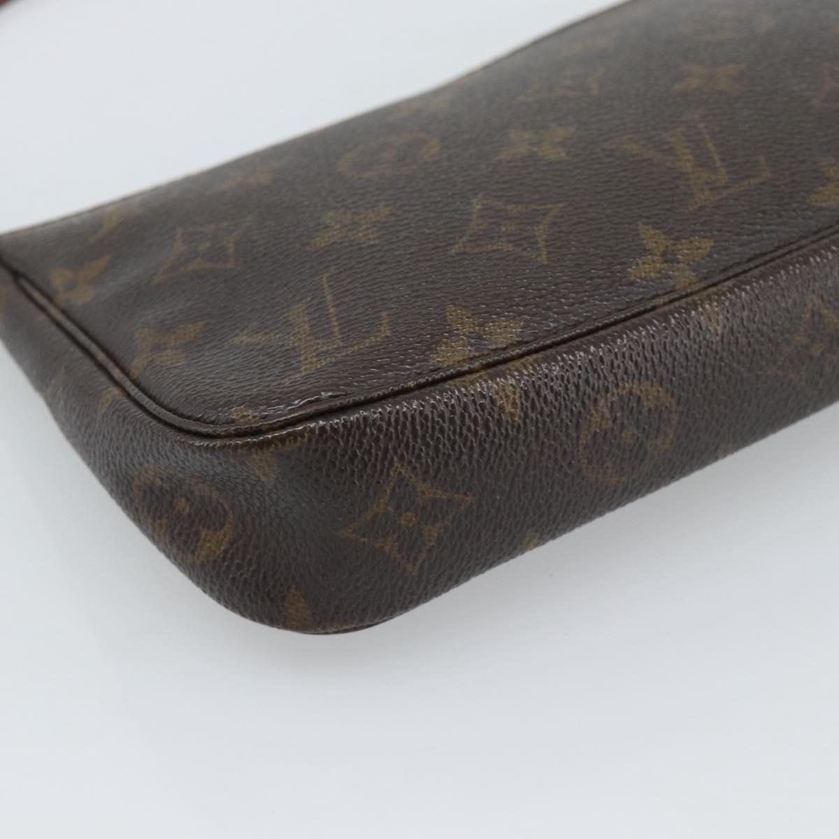 LOUIS VUITTON Monogram Pochette Accessoires Pouch M51980 LV Auth BA13901
