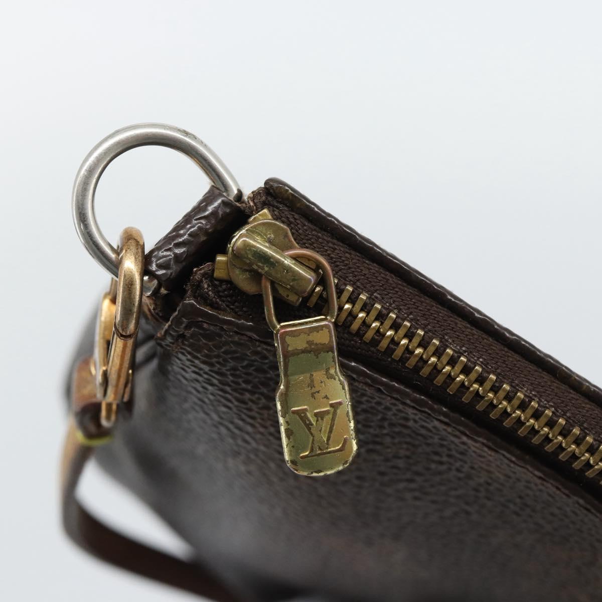 LOUIS VUITTON Monogram Pochette Accessoires Pouch M51980 LV Auth BA13901