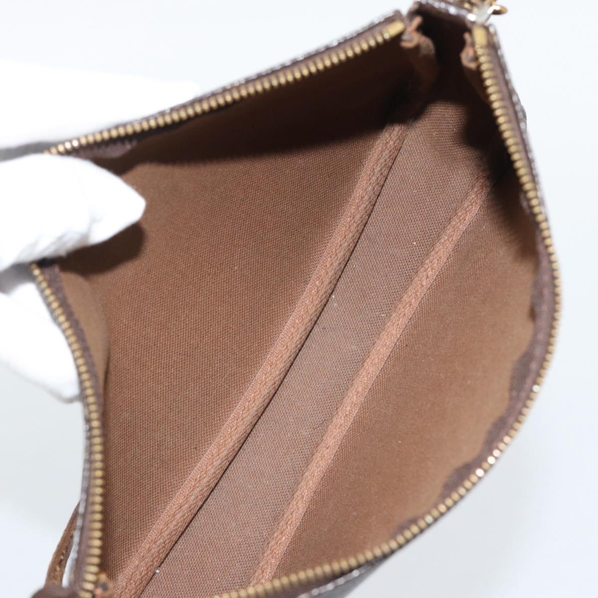 LOUIS VUITTON Monogram Pochette Accessoires Pouch M51980 LV Auth BA13901
