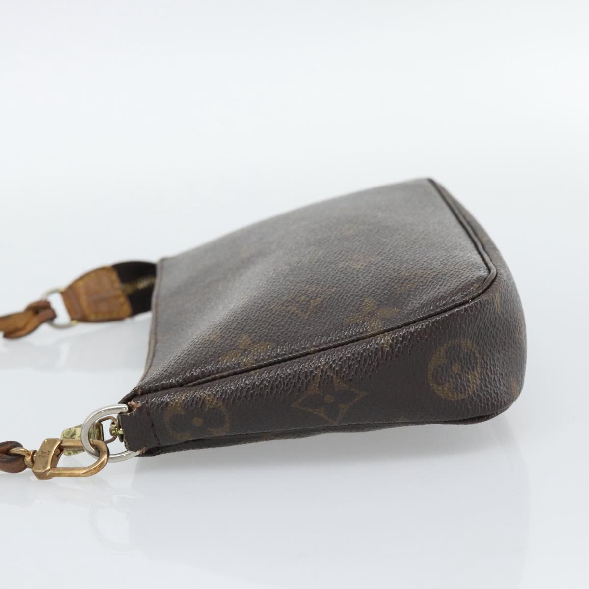 LOUIS VUITTON Monogram Pochette Accessoires Pouch M51980 LV Auth BA13901