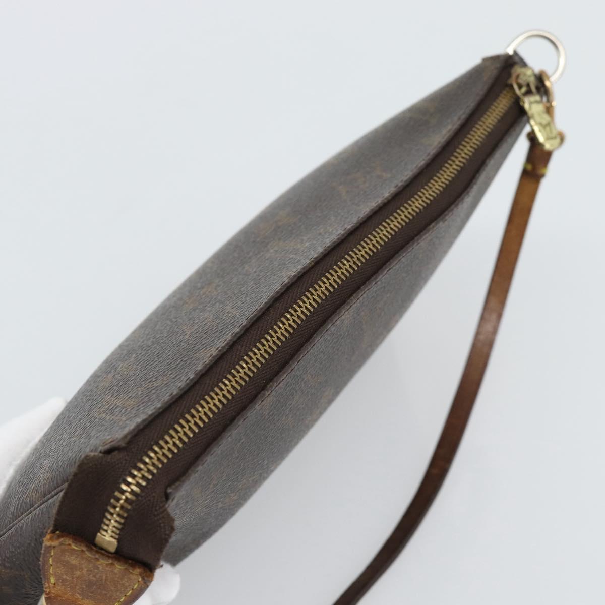 LOUIS VUITTON Monogram Pochette Accessoires Pouch M51980 LV Auth BA13901