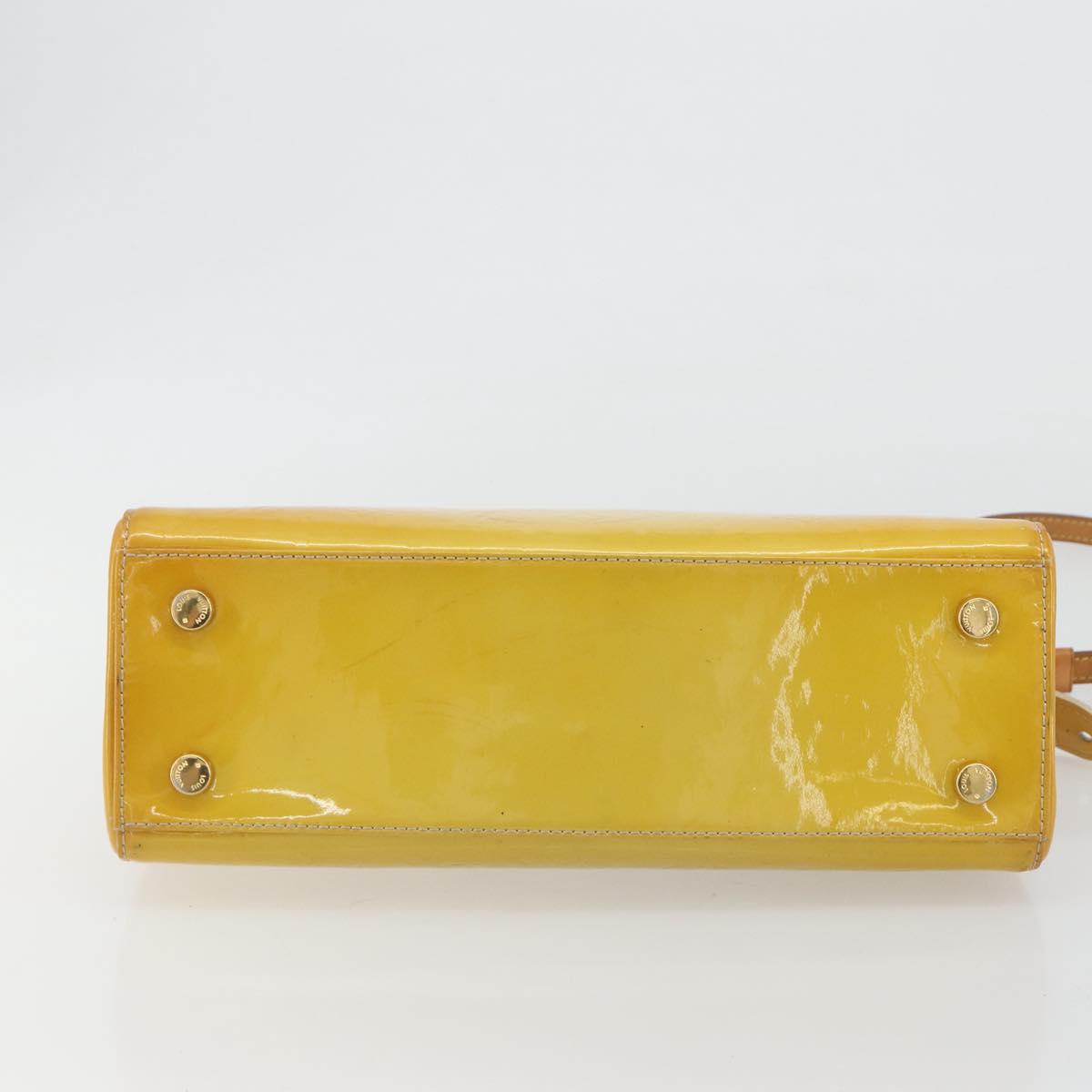LOUIS VUITTON Vernis Blair MM Hand Bag 2way Dunne M90180 LV Auth BA13904
